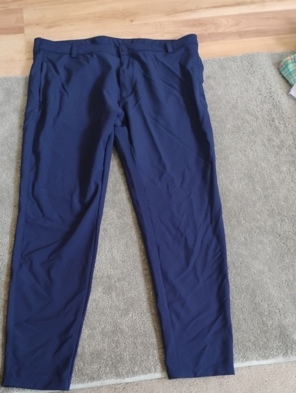Castore Men's Navy Chinos - Modern Stretch Golf Pants . Men's XXL.  Like New
